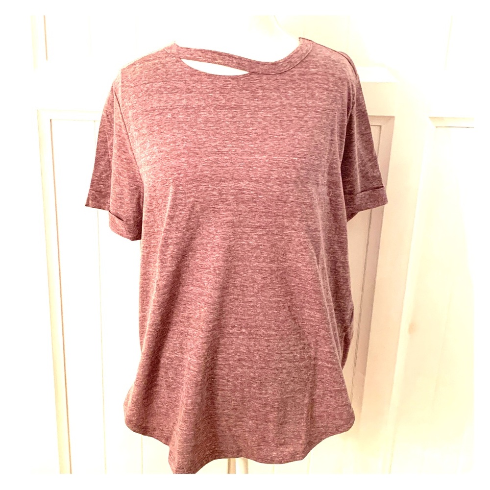Knit Top Heather Purple 1X SkinnyGirl